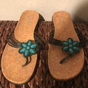 Kenneth Cole “Glam in Bloom” Sandals